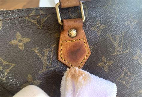 louis vuitton purse lining cleaning